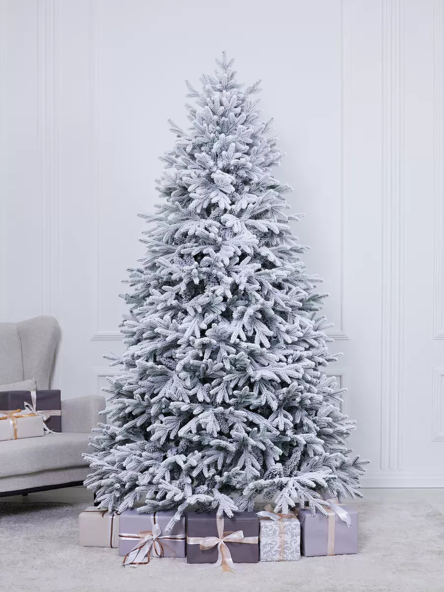 Verschneiter Weihnachtsbaum Versailles