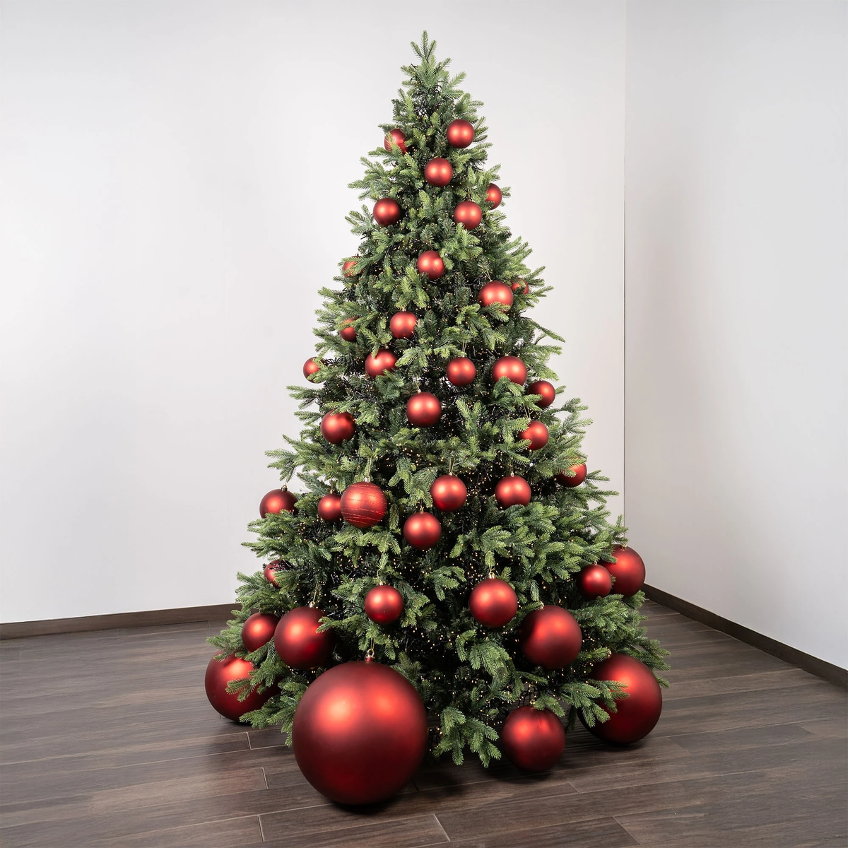 Boule de Noël « Rouge Mat » 40cm