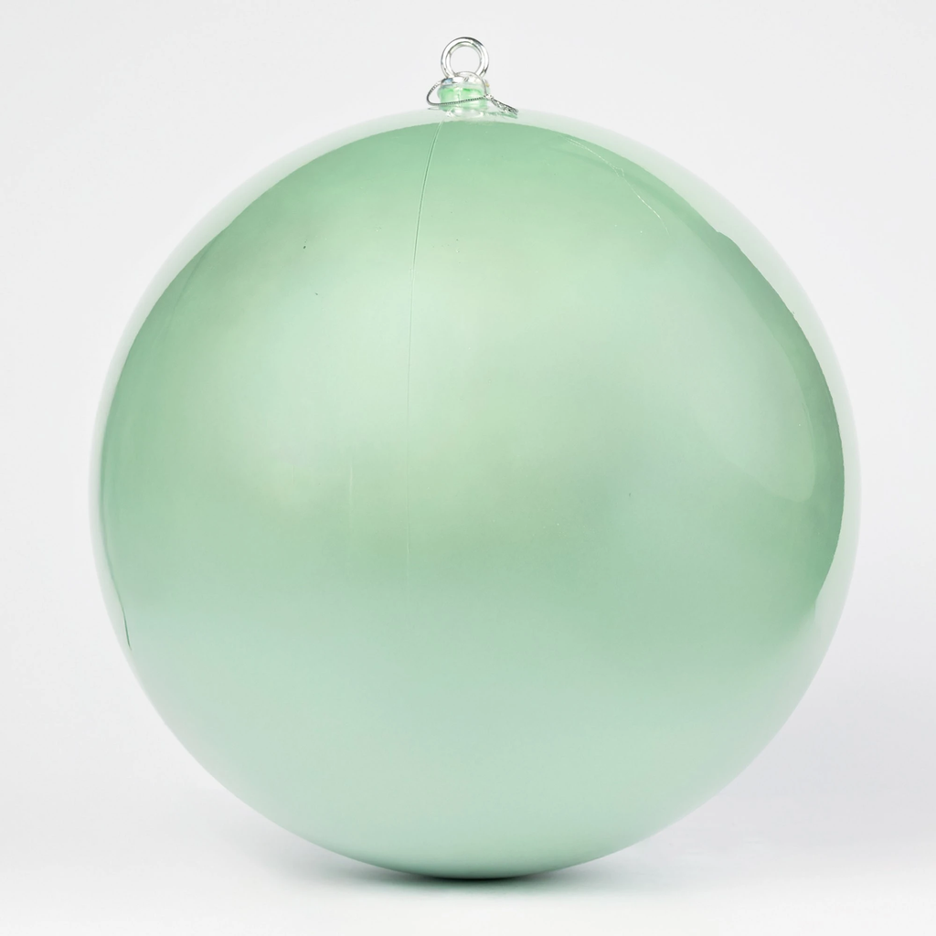 Boule de Noël « Vert Clair Nacré » 40cm