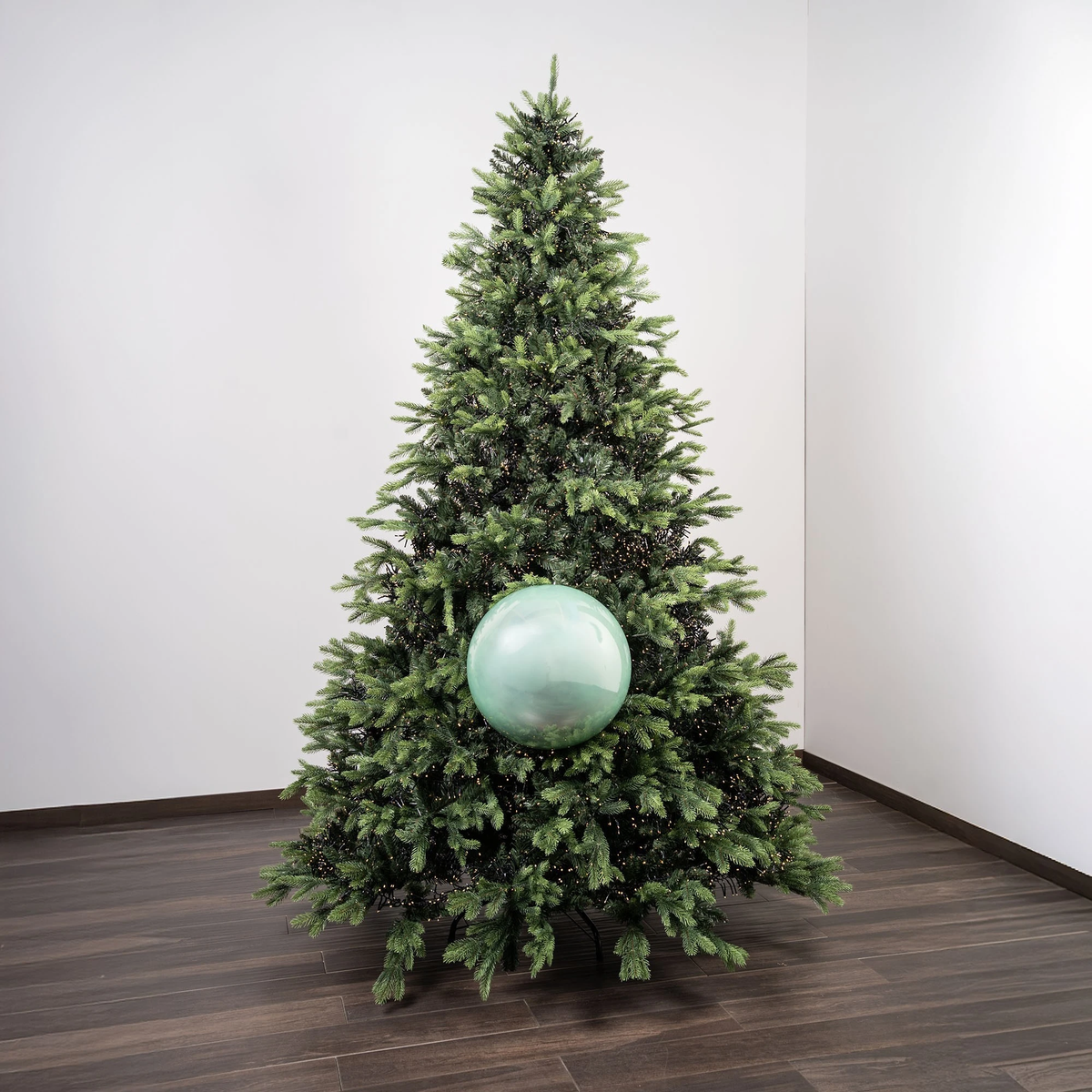 Boule de Noël « Vert Clair Nacré » 40cm