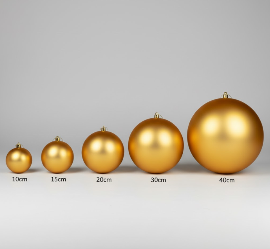 Boule de Noël « Or Mat »