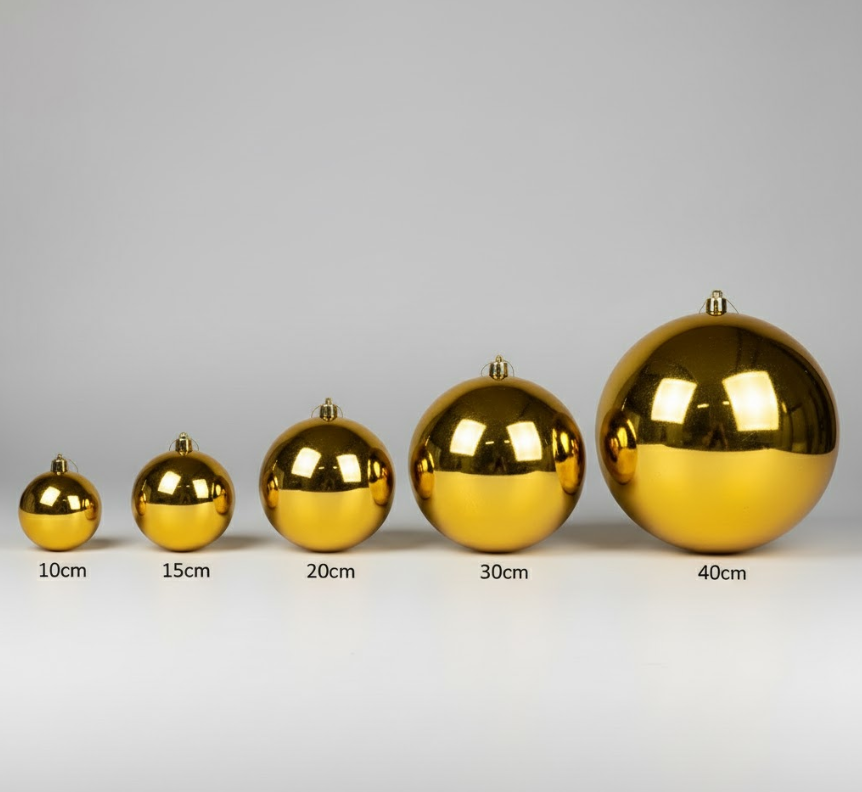 Christmas Ball “Brilliant Gold” ⌀40cm
